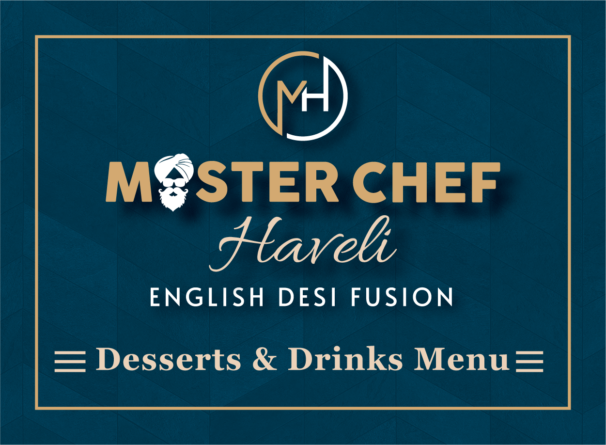 Desserts and Drink Menu